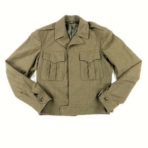 Vintage 40's Eisenhower Ike Wool Military Jacket